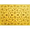 thumbnail image 1 of Ahgly Company Indoor Rectangle Persian Yellow Traditional Area Rugs, 2' x 3', 1 of 4