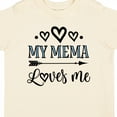 thumbnail image 4 of Inktastic My Mema Loves Me Girls Girls Toddler T-Shirt, 4 of 5