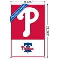 thumbnail image 3 of MLB Philadelphia Phillies - Logo 22 Wall Poster with Push Pins, 14.725" x 22.375", 3 of 5