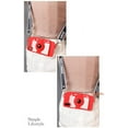 thumbnail image 3 of Camera Wallet Case Compatible with iPhone 11, Cute Cartoon Design, Purse Flip Card Pouch Cover Soft Silicone Case with Handstrap Long Shoulder Strap (Red, New iPhone 11), 3 of 14