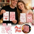 thumbnail image 2 of Hearth & Gear Valentine's Day Party 12 Valentine's Day Paper +18 Stickers 4 Patterns Valentine's Day Valentine's Day Packaging Party Sponge Wrapping Paper Wrap Christmas Bundle Wrapping Set Elephant, 2 of 7