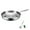 L, variant on HHBEAUTY Pure Titanium Pan, 100% Titanium Pans for Cooking Non Stick, Stainless Steel Hammered Pan Pro, for Cooking, Frying, Baking