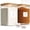 1gallon*2, variant on 6-Pack Square Glass Pantry Storage Containers with , Airtight Stackable Pantry Organization and Storage Set (1.6 Qt/1 Qt) for Snacks, Cereal & Coffee