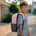 thumbnail image 4 of Bulopur Kids Backpack for Girls Soft Large Pink Bow Pattern Lightweight Waterproof School Bag Ages 6-12, 4 of 8