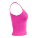 thumbnail image 4 of Camiseta sin mangas corta para mujer - Básico informal de verano - Sin mangas - Poliéster/spandex - Ideal para la playa/fiestas - Se recomienda llevar un sujetador deportivo debajo - Tallas XS-L, 4 of 5