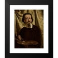 thumbnail image 2 of Ignacy Jasiński 19x24 Black Modern Framed Museum Art Print Titled - Self-Portrait (1878), 2 of 5