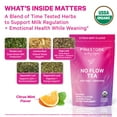 thumbnail image 2 of Pink Stork No Flow Tea, Organic Citrus Mint, Stop Lactation, Caffeine-Free, 15 Sachets, 30 Servings, 2 of 8