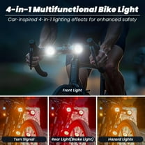Smart Bike Light with Remote Controller
