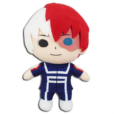 My Hero Academia Shoto Todoroki Sitting Plush - 7 Inch Official Collectible, Great Eastern Entertainment