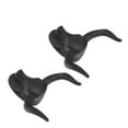 thumbnail image 4 of Towel Hook, No Sliding Off Robe Hook Wall Mount No Drilling Space Aluminum 2 Pcs  For Kitchen, 4 of 8