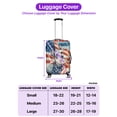 thumbnail image 5 of Patriot Schnauzer We Will Never Forget Patriotic Remembrance Day Travel Luggage Cover Miniature Schnauzer Dog Lover Suitcase Dust Protective Decor - 12014, 5 of 5