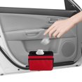 thumbnail image 4 of WHAMVOX Plegable Para Basura Y Organización De Auto En Tela Oxford Roja Con Moderno, 4 of 6