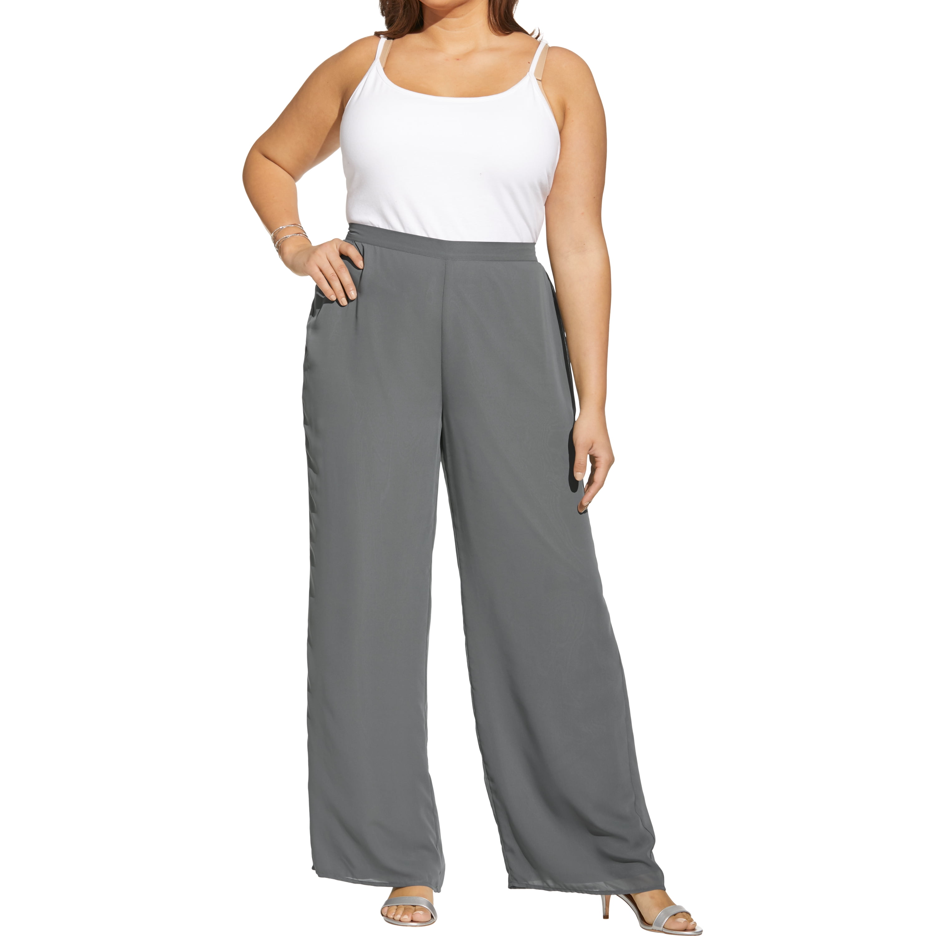 Roaman's Women's Plus Size Georgette 