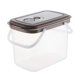 thumbnail image 1 of Cubo de almacenamiento de caja de barril de arroz de plástico estilo japonés marrón Sunnimix Contenedor de almacenamiento de arroz, 1 of 8