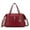 Red Pewter, variant on MKF Collection Opal Vegan Leather Medium Weekender Handbag for Women by Mia K - Red Pewter