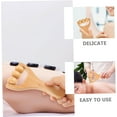 thumbnail image 5 of GIXUSIL 4 Pack Wooden Hand Massage Roller, Muscle Roller Stick, Manual Wood Therapy Massage Tools Massager Roller, for Relaxes Thigh, Leg, Hands Full Body Muscle Men Women（Natural）, 5 of 8