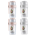 thumbnail image 1 of Leak-Proof Overnight Oats Containers with Lids - Yogurt Containers with Lids - Mason Jars Stackable Design, 4-Pack, 1 of 7