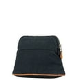 thumbnail image 2 of Pre-Owned Hermes Bolide Pouch 20 Black Brown Cotton Leather Women's HERMES (Good), 2 of 15