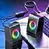 thumbnail image 2 of Speakers For PC Computer Desktop Loudspeaker Rgb Subwoofer, 2 of 5