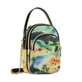 thumbnail image 7 of FORMRS Crossbody Bag for Women Quilted Travel Shoulder Cell Phone Purse with Chain Strap Handbag, Art Field, 7 of 7