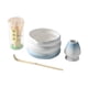thumbnail image 2 of Conjunto de de té de 4pcs matcha, set de de té matcha batida y soporte de matcha tradicional japonesa para la familia del comedor azul, 2 of 9