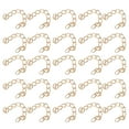 thumbnail image 4 of Fosa 25Pcs Jewelry Extension Chain 5cm Tail Extender for Necklace Bracelet Earing DIY,Necklace Extension Chain,5cm Extender Chain, 4 of 8