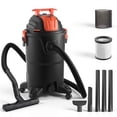 thumbnail image 2 of 8 Gallon Wet Dry Shop Vacuum, 4.5 Peak horsepower convenient with One-Button Self-Cleaning, Dual-Filter, 7ft Hose & 9.8ft Cord for Garage Workshop Home, 2 of 12