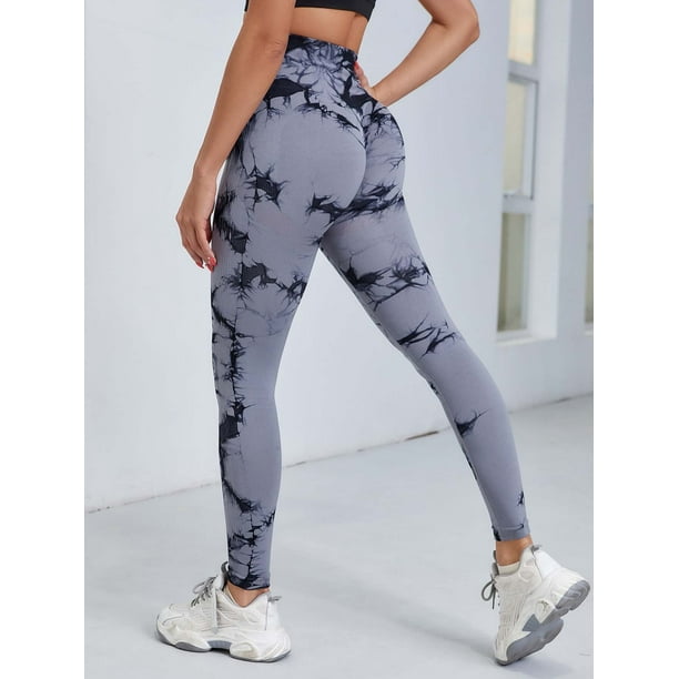 Tie Dye Yoga Pants Sport Leggings Women Seamless High Waist Push Up Woman  Tights Fitness Workout Leggins Gym Clothing 2023 New 