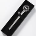 thumbnail image 5 of Black and White Easter Vintage Silver Lace-Edged Bookmark: a Delightful Gift for Book Lovers and Readers, 5 of 5