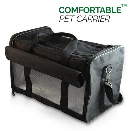 Heavy Duty Pet Carrier for Men, Airline Approved Soft Sided Foldable, Superior Comfortable for Pets