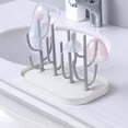 thumbnail image 4 of Vasos de agua para bebés Zulema Rejilla de secado soporte de almacenamiento blanco, 4 of 8