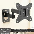thumbnail image 7 of 1 PCS Adjustable TV Monitor Wall Mount Bracket  for Most 13-27 In/10-32 in 360 °   Rotated Expansion tv Holder VESA 100*100mm, 7 of 7