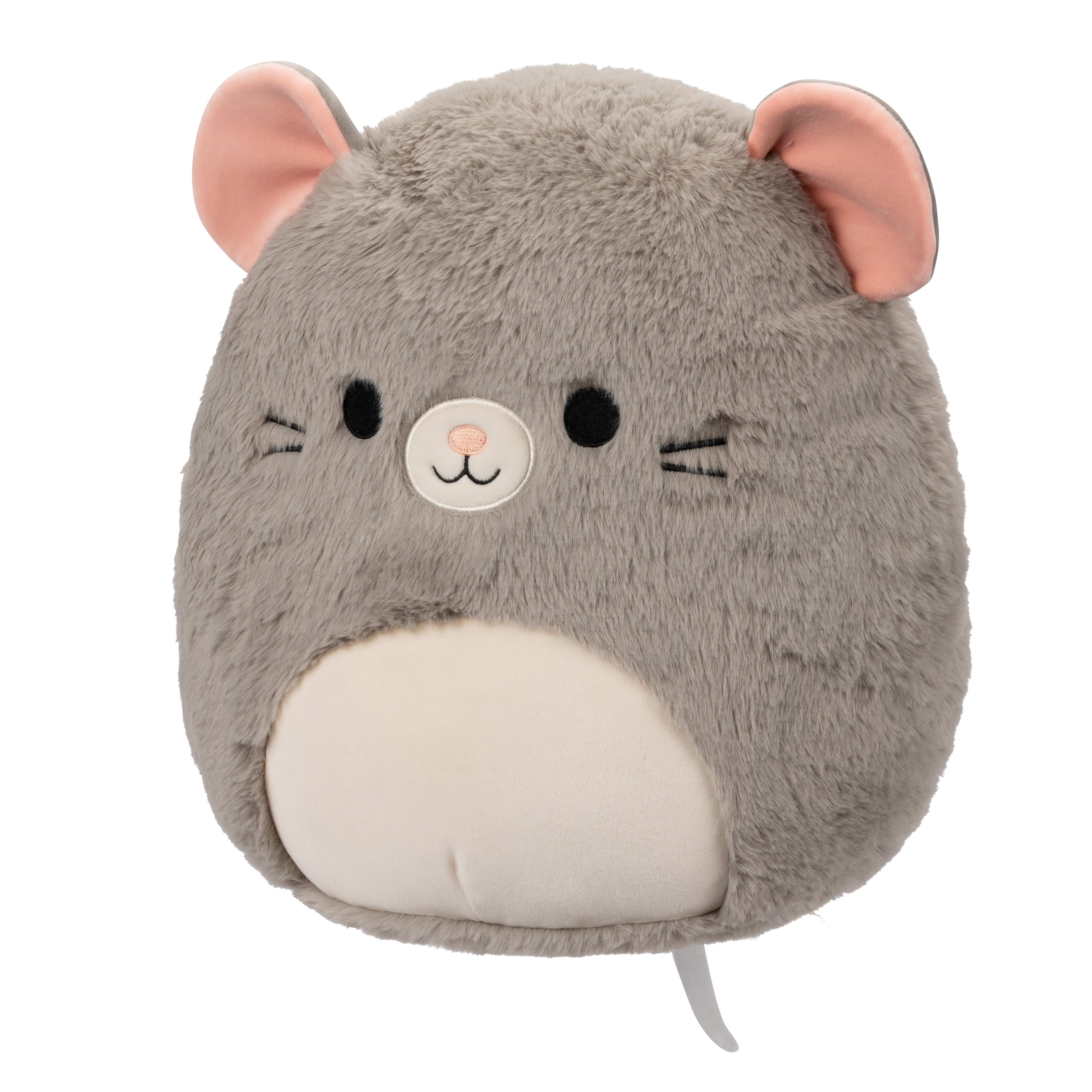 Squishmallows FuzzAMallow Official 5 inch Misty the Grey Mouse - Child's Ultra Soft Plush Toy
