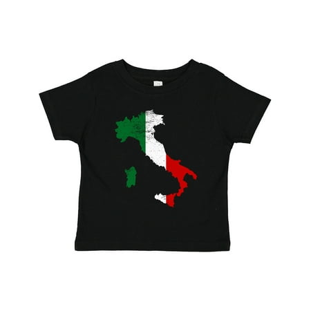 

Inktastic Italian Map Flag Gift Toddler Boy or Toddler Girl T-Shirt