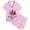 A-Pink64, variant on JAJAHO Girls Pajamas Merry Christmas Holiday Satin Sleepwear Short Sleeve 2 Piece Set Sizes 2-13Y