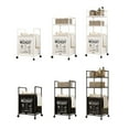 thumbnail image 5 of Portable Laundry Sorter Removable Shelves Foldable Designs Oxford Fabric Basket for Clothes Organization Storage, 5 of 8