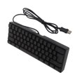 Mechanical Keyboard 61 Keys RGB Backlight Ultra Thin Portable Wired
