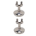 thumbnail image 4 of Table Card Holder, 2 Pack Stainless Steel Table Number Holder With Stable Base For Wedding Party Office, 4 of 8