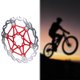 thumbnail image 1 of Disco de Freno, Tipo de Bicicleta de Monta?a Flotante Disco de Freno Bicicleta Pastilla de Freno Accesorio de Ciclismo, 160/180 / 203mm(180mm-rojo) Ecomeon no, 1 of 6