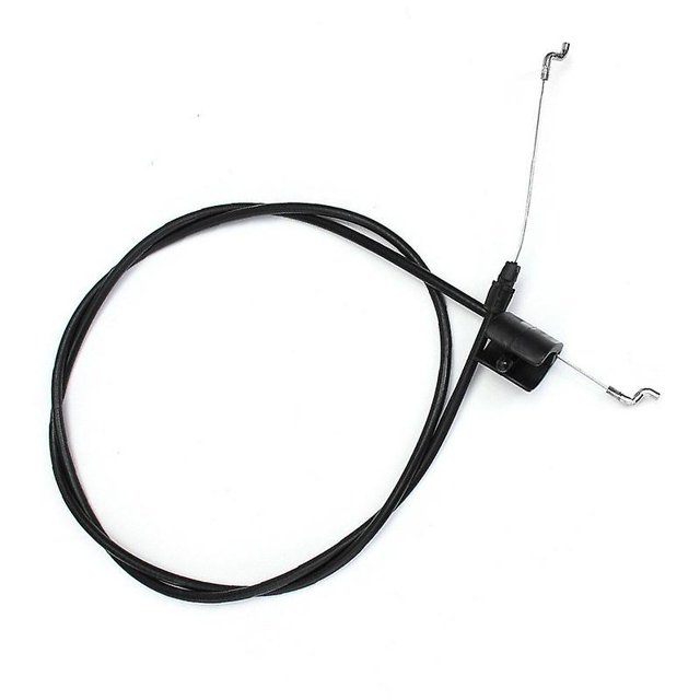 Cable de control del acelerador del cortacésped, zona del motor de tracción con herramienta de jardín curva para cortacésped de gasolina (1 unidad, negro) ZefeiWu 8390611547318