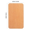 thumbnail image 2 of Minkissy Spanish Cedar Sheets for Bar Use 2Pcs 7.9x4.8x0.08in, 2 of 6
