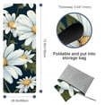 thumbnail image 4 of Daisy Yoga Towel with Storage Bag, 72.8"x26.8", Suitable for Yoga, Pilates, Fitness, etc. - Yoga Towels, Yoga Blankets, Gym Towel, 4 of 6
