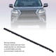 thumbnail image 3 of Moldura de Revelacíón lateral del parabrisas, Reemplazo de Moldura de Goma para Parabrisas de Coche para GX460 2010-2021 para Land Cruiser Prado 2010-2021, Protección Mejorada, 3 of 7
