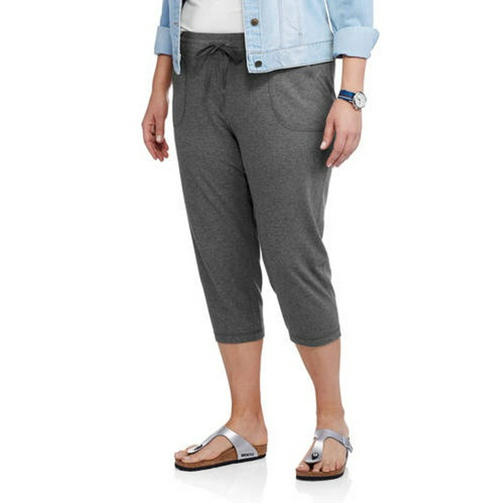 Danskin Now - Danskin Now Patch Pocket Capri - Walmart.com - Walmart.com