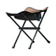 thumbnail image 4 of Taburete de camping ultraligero, silla de pesca, silla plegable impermeable para acampar Marrón, 4 of 9