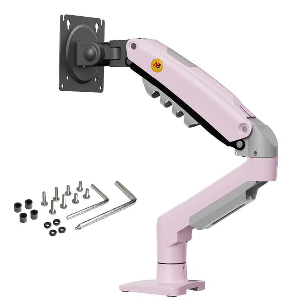 Soporte de Brazo Ajustable para Monitor de 10 a 17" | Ergonómico y Giratorio | Multicolor