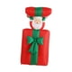 thumbnail image 5 of Adornos navideños inflables, decoración festiva, 150 cm (59"), diseño de Papá Noel, paquete de regalo, accesorios para fiestas, patio, porche, ja, 5 of 9
