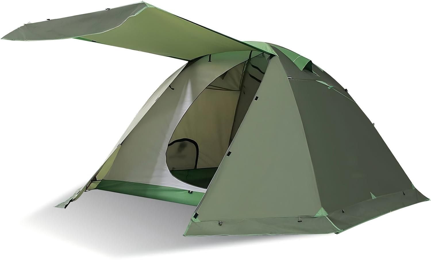 Coleman 6-Person Weathermaster Cabin Camping Tent with Screen Room