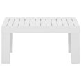 thumbnail image 4 of vidaXL Table de Jardin en Plastique Blanc, 4 of 5