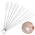 thumbnail image 2 of Kmbangi 10Pcs Household Cleaning Brush Test Tube Bottle Straw Washing Tools, 2 of 4